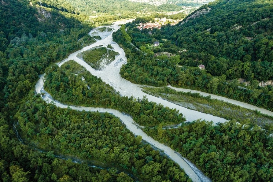 Restauration de l’espace de liberté à Saint Barthélemy de Séchilienne. C. Dupont Renoux/SYMBHI
