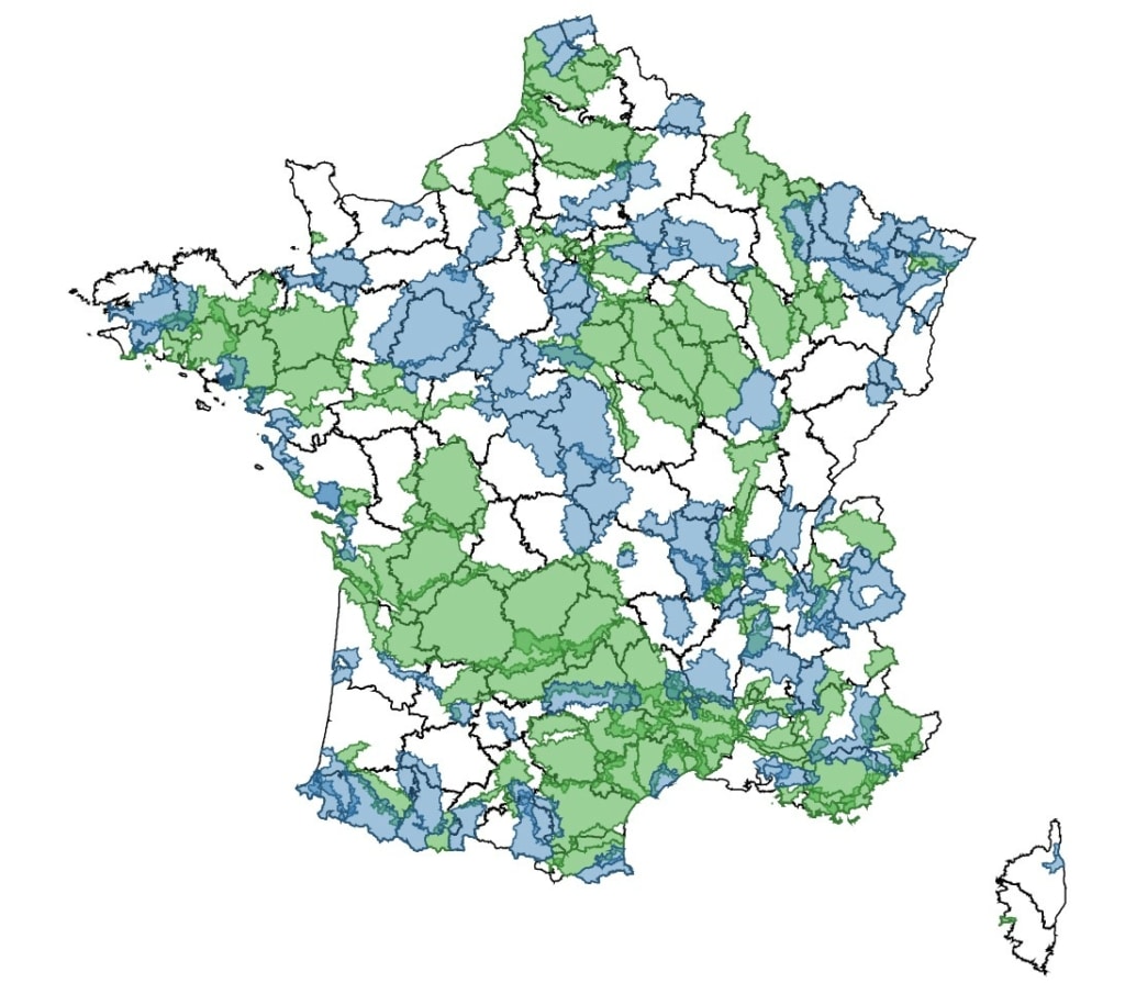 Carte PAPI site